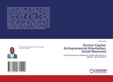 Human Capital, Entrepreneurial Orientation, Social Resources kitap kapağı