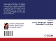 Capa do livro de Modern Azerbaijani Prose in the English Translation 