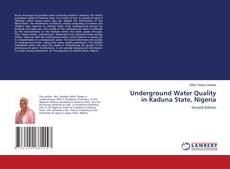 Underground Water Quality in Kaduna State, Nigeria kitap kapağı