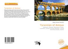 Bookcover of Tyrannion of Amisus