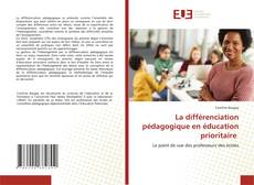 Couverture de La différenciation pédagogique en éducation prioritaire