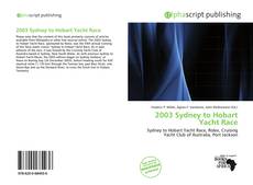 Portada del libro de 2003 Sydney to Hobart Yacht Race