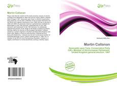 Buchcover von Martin Callanan