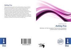 Buchcover von Ashley Fox
