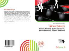 Miriam Kressyn kitap kapağı