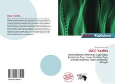 Portada del libro de IACC Yachts