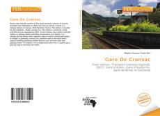 Bookcover of Gare De Cransac