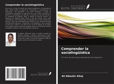 Capa do livro de Comprender la sociolingüística 