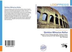 Quintus Minucius Rufus kitap kapağı