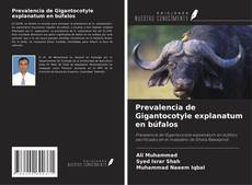 Capa do livro de Prevalencia de Gigantocotyle explanatum en búfalos 