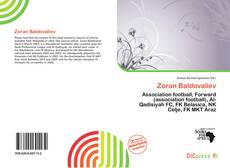 Portada del libro de Zoran Baldovaliev