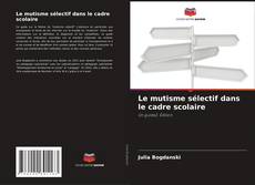 Buchcover von Le mutisme sélectif dans le cadre scolaire