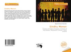 Bookcover of Sindhu Menon