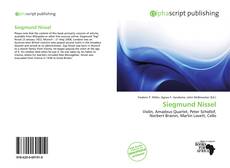 Portada del libro de Siegmund Nissel