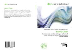 Portada del libro de Henry Coles
