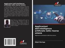 Buchcover von Applicazioni dell'intelligenza artificiale nelle risorse umane