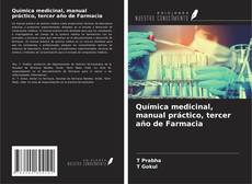 Capa do livro de Química medicinal, manual práctico, tercer año de Farmacia 