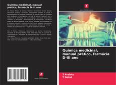 Capa do livro de Química medicinal, manual prático, farmácia D-III ano 
