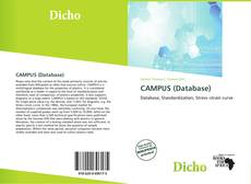 Copertina di CAMPUS (Database)