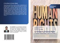 Copertina di A Text Book of Human Rights