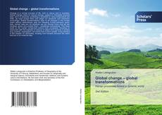 Global change – global transformations kitap kapağı