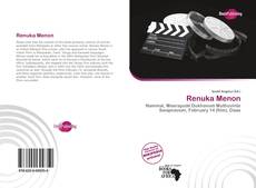 Portada del libro de Renuka Menon