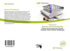 Bookcover of Apnea of Prematurity