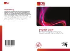 Couverture de Stephen Drury