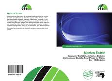 Morton Estrin的封面