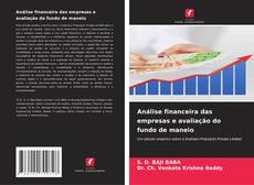 Copertina di Análise financeira das empresas e avaliação do fundo de maneio