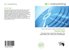 Porter Hall kitap kapağı