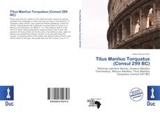 Copertina di Titus Manlius Torquatus (Consul 299 BC)