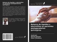 Capa do livro de Balance de líquidos y electrolitos en pacientes postoperatorios quirúrgicos 