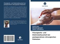Buchcover von Flüssigkeits- und Elektrolythaushalt bei postoperativen chirurgischen Patienten