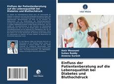 Buchcover von Einfluss der Patientenberatung auf die Lebensqualität bei Diabetes und Bluthochdruck