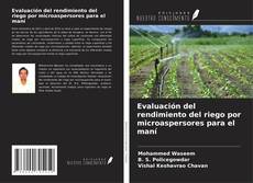 Bookcover of Evaluación del rendimiento del riego por microaspersores para el maní