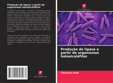 Copertina di Produção de lipase a partir de organismos haloalcalófilos
