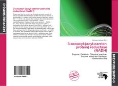 Buchcover von 3-oxoacyl-(acyl-carrier-protein) reductase (NADH)