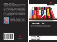 Portada del libro de Lexicon in crisis