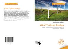 Bookcover of Wind Turbine Design