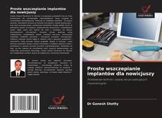 Обложка Proste wszczepianie implantów dla nowicjuszy