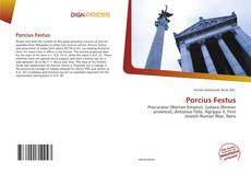 Capa do livro de Porcius Festus 