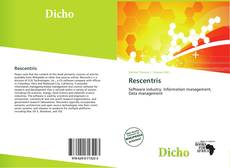 Rescentris kitap kapağı