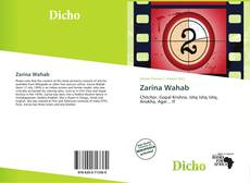 Bookcover of Zarina Wahab