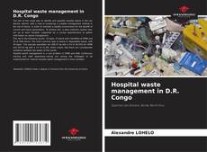 Portada del libro de Hospital waste management in D.R. Congo