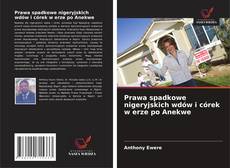 Обложка Prawa spadkowe nigeryjskich wdów i córek w erze po Anekwe