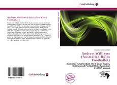 Capa do livro de Andrew Williams (Australian Rules Footballer) 