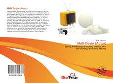 Bookcover of Matt Doyle (Actor)