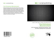 Bookcover of Paul Nicholson (Businessman)