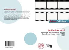 Portada del libro de Kasthuri (Actress)